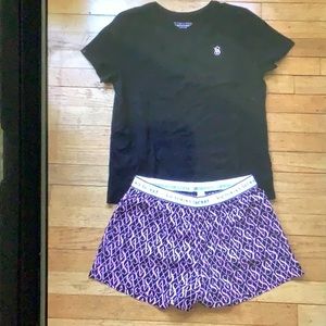Victoria Secret Two Piece Pajama Short Set